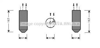 Осушитель (AVA QUALITY COOLING: MSD362)