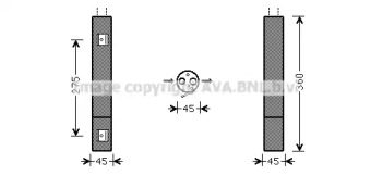 Осушитель (AVA QUALITY COOLING: MSD471)