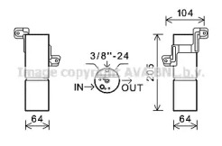 Осушитель (AVA QUALITY COOLING: MSD598)