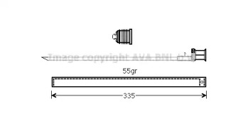 Осушитель (AVA QUALITY COOLING: MSD601)