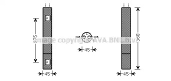 Осушитель (AVA QUALITY COOLING: MSD665)