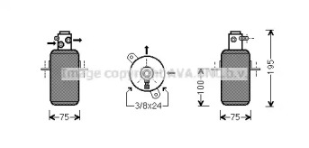 Осушитель (AVA QUALITY COOLING: MSD668)