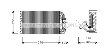 Испаритель (AVA QUALITY COOLING: MSV001)