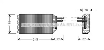 Испаритель (AVA QUALITY COOLING: MSV049)