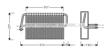 Испаритель (AVA QUALITY COOLING: MSV272)