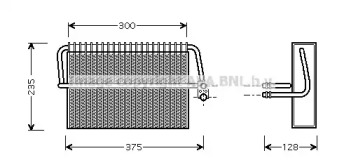 Испаритель (AVA QUALITY COOLING: MSV325)