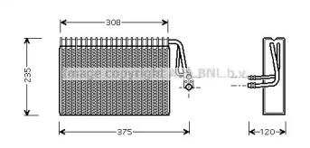 Испаритель (AVA QUALITY COOLING: MSV327)