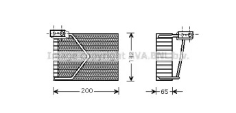 Испаритель (AVA QUALITY COOLING: MSV328)