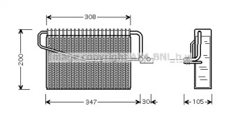 Испаритель (AVA QUALITY COOLING: MSV329)