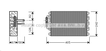 Испаритель (AVA QUALITY COOLING: MSV375)