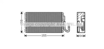 Испаритель (AVA QUALITY COOLING: MSV547)