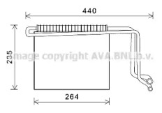 Испаритель (AVA QUALITY COOLING: MSV563)