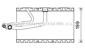 Испаритель (AVA QUALITY COOLING: MSV641)