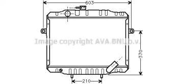 Теплообменник (AVA QUALITY COOLING: MT2063)