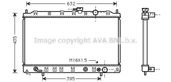 Теплообменник (AVA QUALITY COOLING: MT2081)