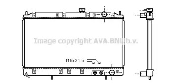 Теплообменник (AVA QUALITY COOLING: MT2117)