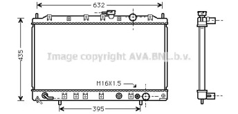 Теплообменник (AVA QUALITY COOLING: MT2127)