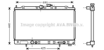 Теплообменник (AVA QUALITY COOLING: MT2139)