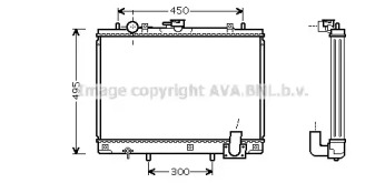 Теплообменник (AVA QUALITY COOLING: MT2161)