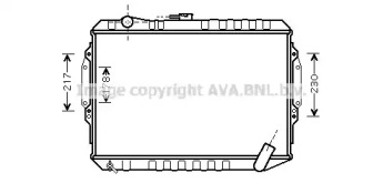 Теплообменник (AVA QUALITY COOLING: MT2164)