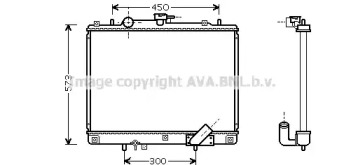 Теплообменник (AVA QUALITY COOLING: MT2167)