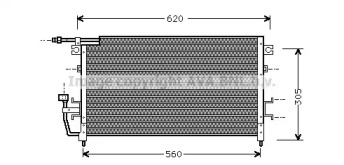 Конденсатор (AVA QUALITY COOLING: MT5096)