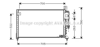 Конденсатор (AVA QUALITY COOLING: MT5097)