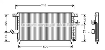 Конденсатор (AVA QUALITY COOLING: MT5098)