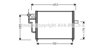 Конденсатор (AVA QUALITY COOLING: MT5104)