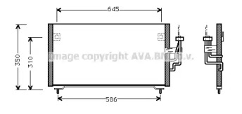 Конденсатор (AVA QUALITY COOLING: MT5106)