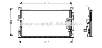 Конденсатор (AVA QUALITY COOLING: MT5107)