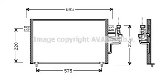 Конденсатор (AVA QUALITY COOLING: MT5119)