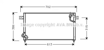 Конденсатор (AVA QUALITY COOLING: MT5145)