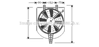 Вентилятор (AVA QUALITY COOLING: MT7501)