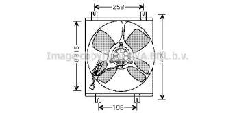 Вентилятор (AVA QUALITY COOLING: MT7504)