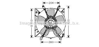 Вентилятор (AVA QUALITY COOLING: MT7506)