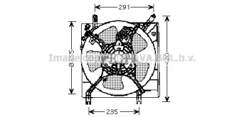 Вентилятор (AVA QUALITY COOLING: MT7508)