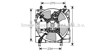 Вентилятор (AVA QUALITY COOLING: MT7509)