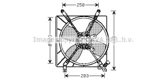 Вентилятор (AVA QUALITY COOLING: MT7510)