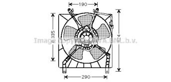 Вентилятор (AVA QUALITY COOLING: MT7511)