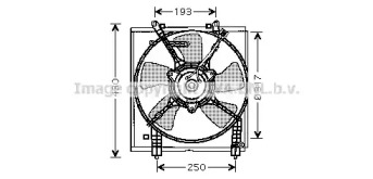 Вентилятор (AVA QUALITY COOLING: MT7518)