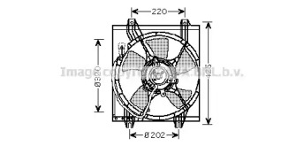 Вентилятор (AVA QUALITY COOLING: MT7526)