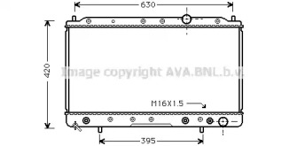 Теплообменник (AVA QUALITY COOLING: MTA2083)