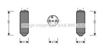 Осушитель (AVA QUALITY COOLING: MTD151)