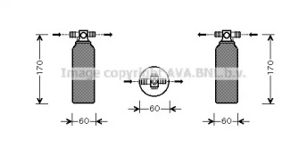 Осушитель (AVA QUALITY COOLING: MTD155)