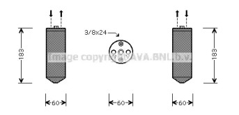 Осушитель (AVA QUALITY COOLING: MTD234)