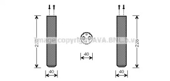 Осушитель (AVA QUALITY COOLING: MTD236)