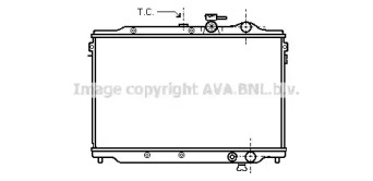 Теплообменник (AVA QUALITY COOLING: MZ2053)