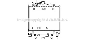 Теплообменник (AVA QUALITY COOLING: MZ2061)