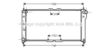 Теплообменник (AVA QUALITY COOLING: MZ2075)